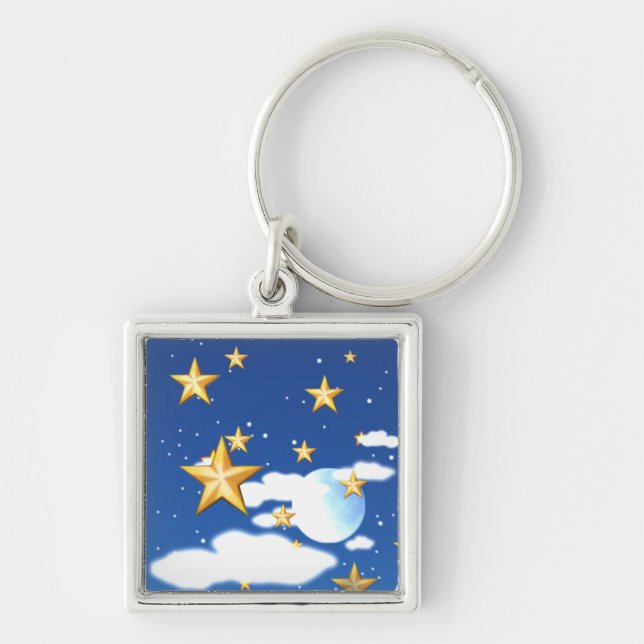 Llavero Estrellas doradas (Frente)