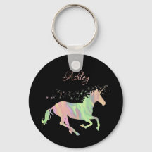 Estrellas multicolores de Unicornio y nombre