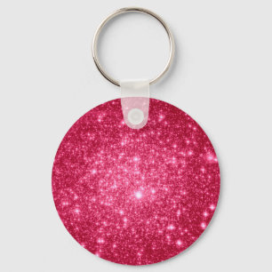 Llavero Estrellas rosadas calientes