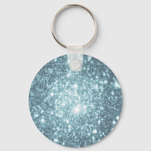 Llavero Estrellas verde azuladas