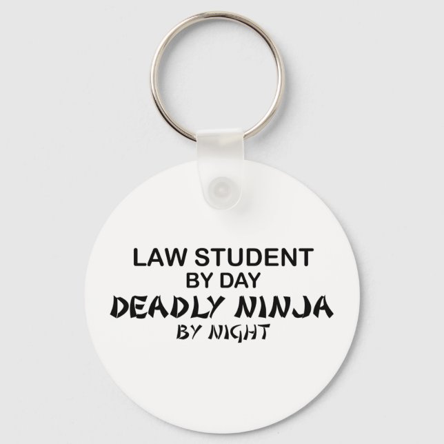 Llavero Estudiante de Derecho Muerto Ninja (Anverso)