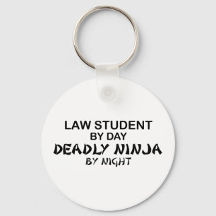 Llavero Estudiante de Derecho Ninja mortal