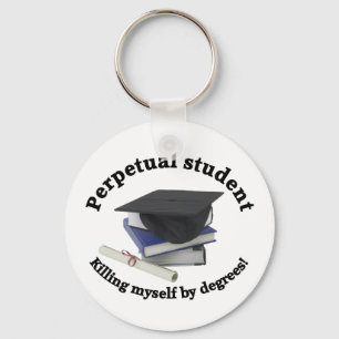 Llavero estudiante perpetuo 2 keychain