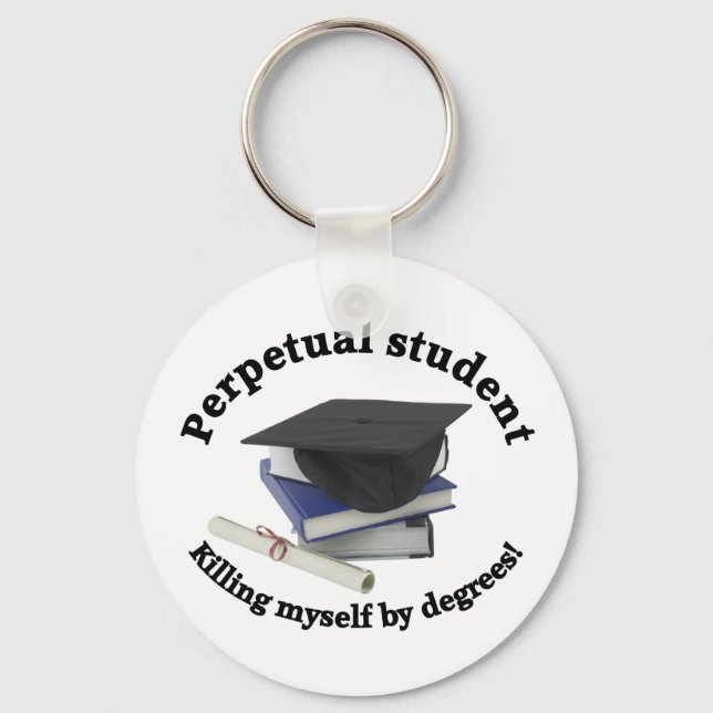 Llavero estudiante perpetuo 2 keychain (Anverso)
