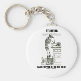 Llavero Estudiar Me Ha Despojado Del Hueso (Skeleton)
