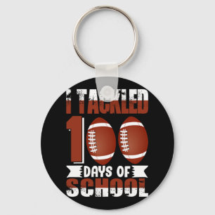 Llavero Estudié 100 días en la escuela 100 días de fútbol