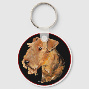 Llavero Estudio de Cabeza en Negro