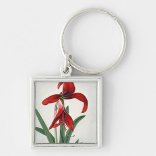 Llavero Estudio de la flor,