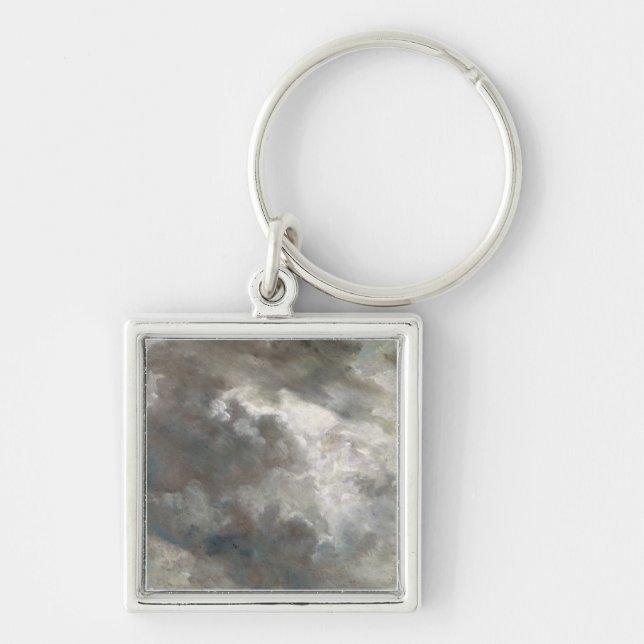 Llavero Estudio de la nube de John Constable el |, 1821 (Frente)
