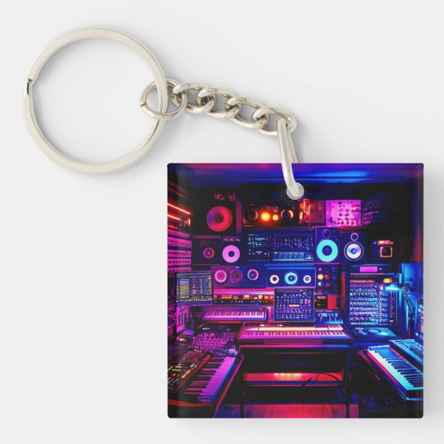 Llavero Estudio de Música (Frente)