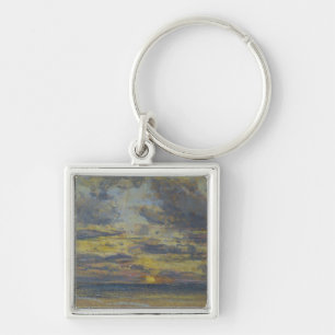 Llavero Estudio del cielo con el sol poniente, c.1862-70