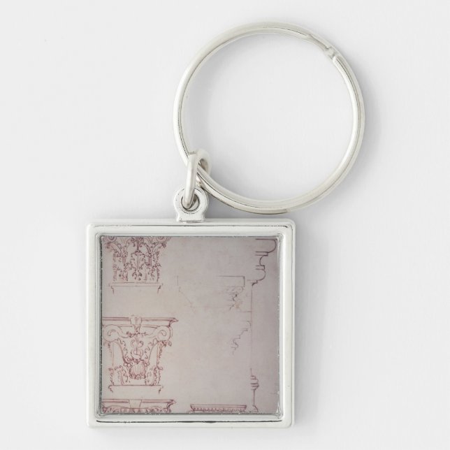 Llavero Estudios para un capital (Frente)