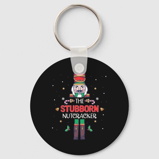 Llavero Estúpido nutcracker Navidades divertidos (Anverso)