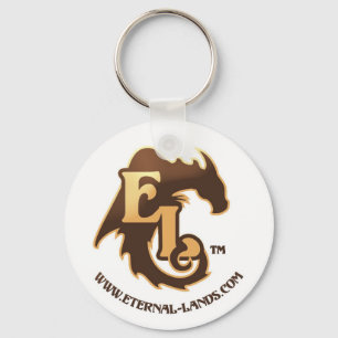 Llavero eterno del logotipo de las tierras, Brown