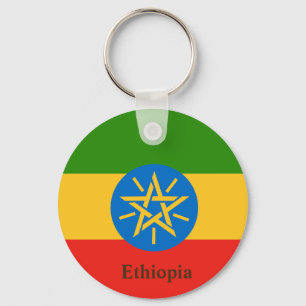 Llavero Etiopía Bandera África
