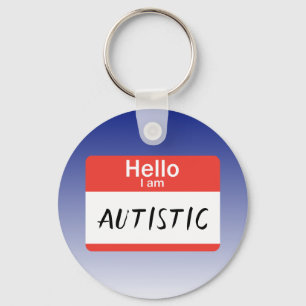 Llavero Etiqueta Autista