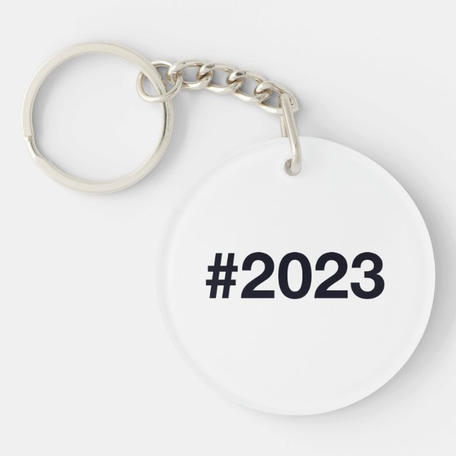 Llavero Etiqueta de 2023 (Frente)