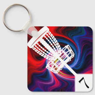 Llavero Etiqueta de bolsa de disco