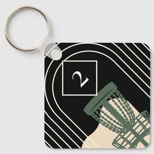 Llavero Etiqueta de bolsa de disco (Anverso)