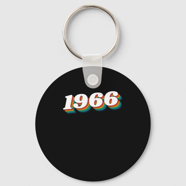 Llavero Etiqueta retro de 1966 (Anverso)