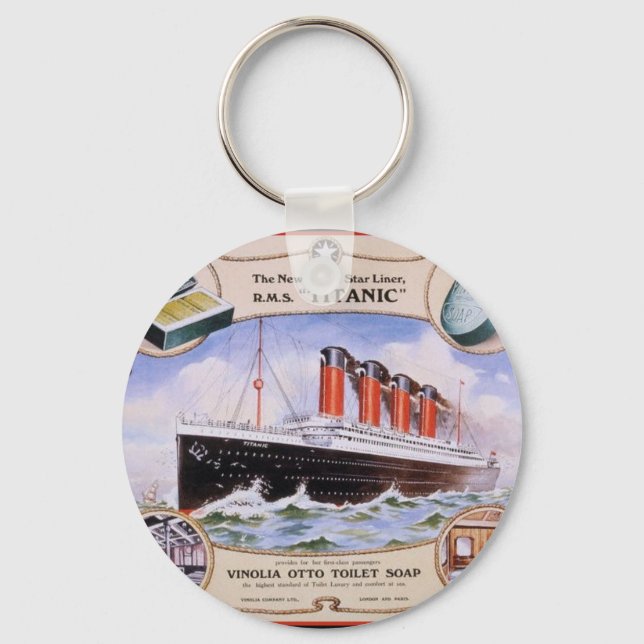Llavero Etiqueta Titanic Soap (Anverso)