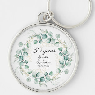 Llavero Eucalyptus 30° Aniversario Boda