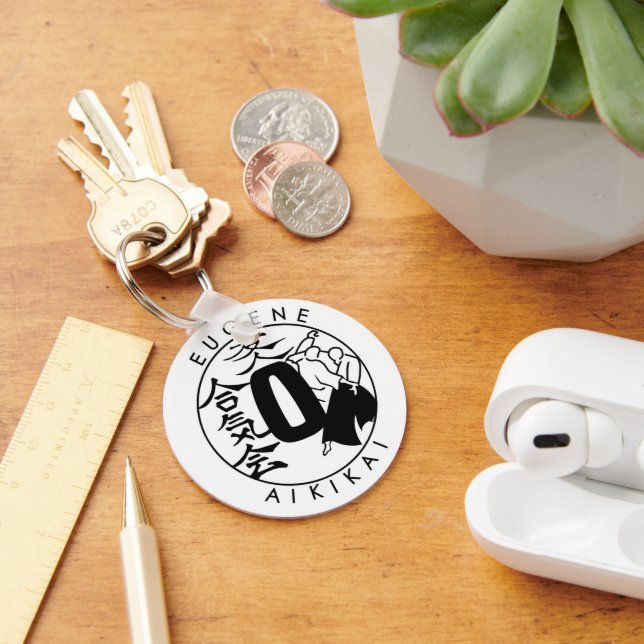 Llavero Eugene Aikikai keychain fob (Escritorio )
