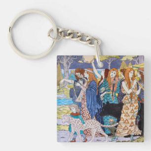Llavero Eugene Grasset - Panel Decorativo Armonía