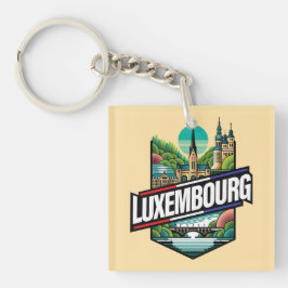 Llavero Europa de Luxemburgo