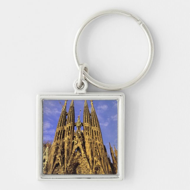 Llavero Europa, España, Barcelona, Sagrada Familia (Frente)