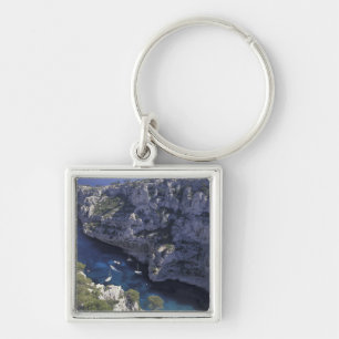Llavero Europa, Francia, Provenza, Calanques. Piedra caliz