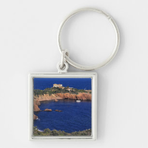 Llavero Europa, Francia, Theoule-sur-Mer. Un techo de teja