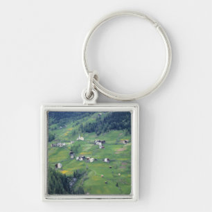 Llavero Europa, Italia, Alpes Dolomitas. Esta pequeña ald