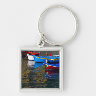 Llavero Europa, Italia, Cinque Terry, barcos en Vernazza