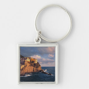 Llavero Europa, Italia, Manarola. Los acantilados anidados