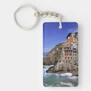 Llavero Europa, Italia, Riomaggiore. Riomaggiore está cons