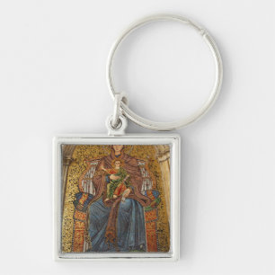 Llavero Europa, Italia, Sicilia, Taormina. Madonna y niño