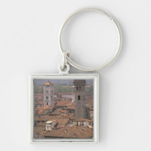 Llavero Europa, Italia, Toscana, Lucca, Panorama de la ciu