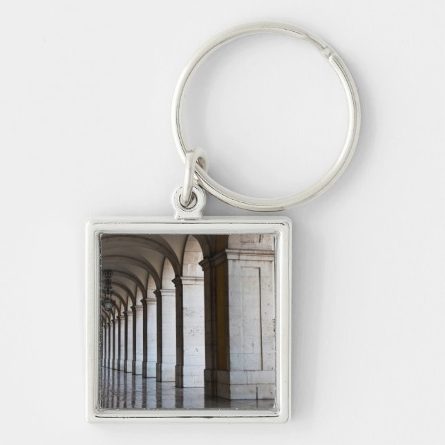 Llavero Europa, Portugal, Lisboa. Columnas De La Sala (Frente)