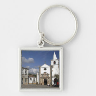 Llavero Europa, Portugal, Obidos. Iglesia de Santa Maria e