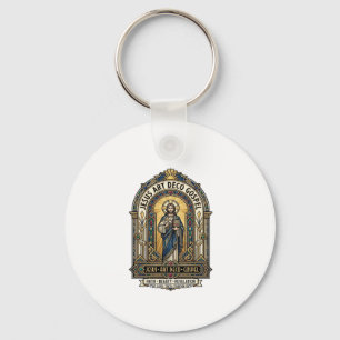 Llavero Evangelio Art Deco Jesús Evangelio Art Deco Fe Cri