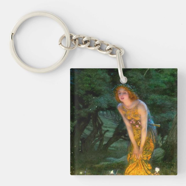 Llavero Eve del verano medio Edward Robert Hughes (Frente)