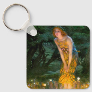 Llavero Eve del verano medio Edward Robert Hughes