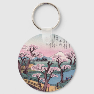 Llavero Evening Glow at Koganei Bridge, Ando Hiroshige