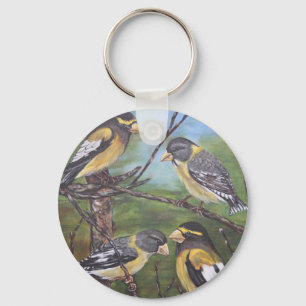 Llavero Evening Grosbeaks