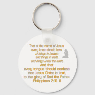 Llavero Every Knee Should Bow