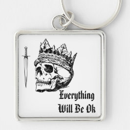Llavero Everything Will Be OK Keychain