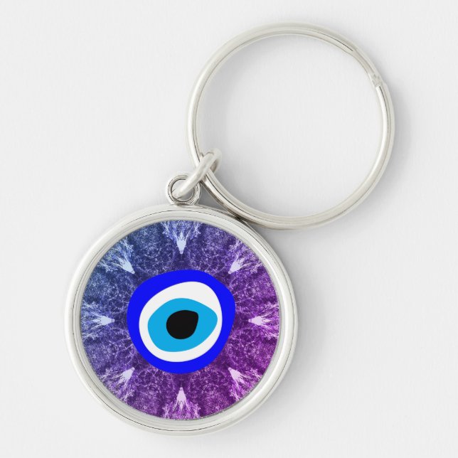 Llavero Evil Eye Talisman & Arabic Amulet /Turkish, Greek (Frente)