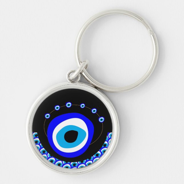 Llavero Evil Eye Talisman y Arab Amulet /turco, griego (Frente)
