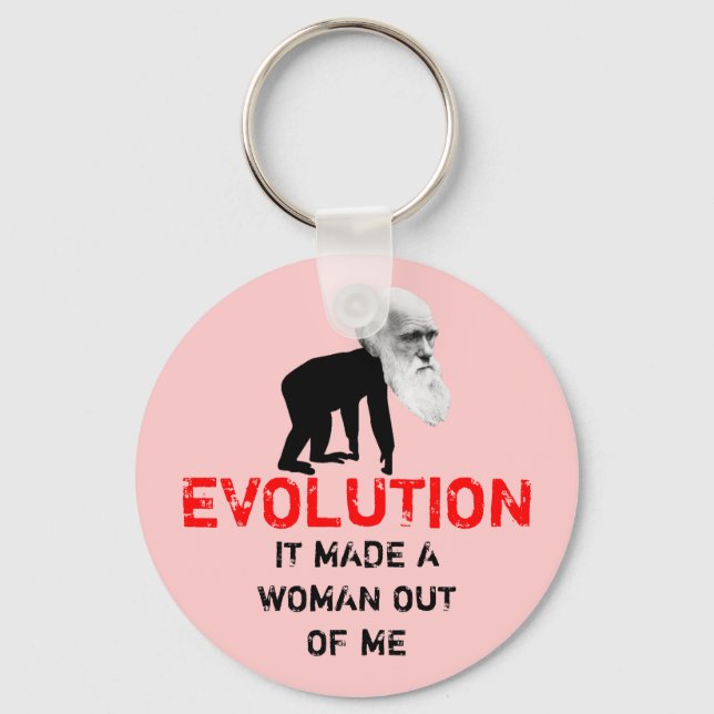 Llavero Evolución Darwin (Anverso)